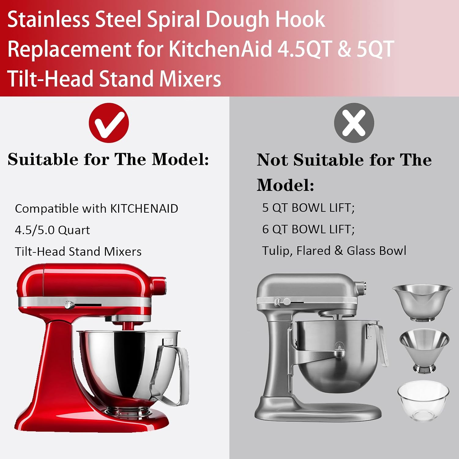 Спиральный крюк для теста из н – обзор и цена Kitchenaid Mixer Hand Mixer